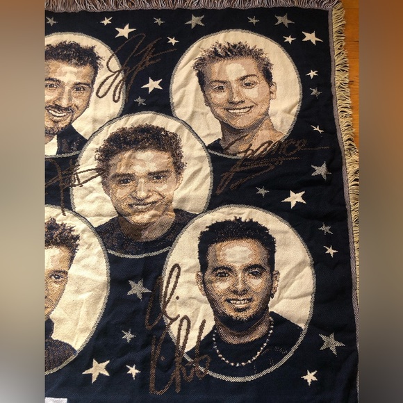 RARE Vintage Northwest Company N’SYNC Blanket - Picture 4 of 8